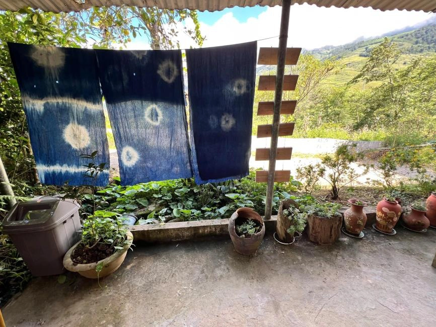 Indigo Dyeing Workshop in Ta Van Village Sapa